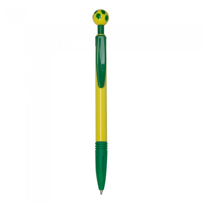 Caneta Plástica Bola Personalizada com Logo