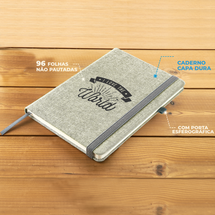 Caderno com capa Personalizado