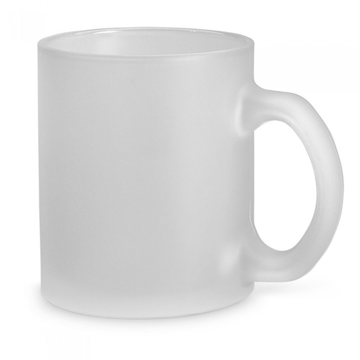 Caneca Fosca de Vidro 340ml Personalizada