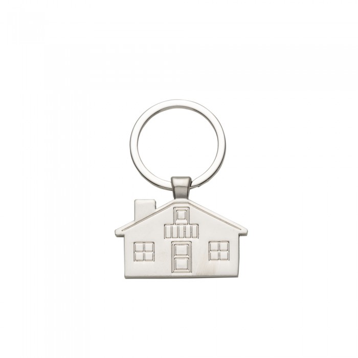 Chaveiro Metal Fosco Casa Personalizado