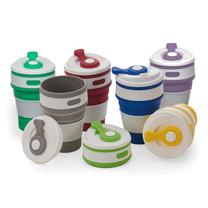 Copo Silicone Retrátil 350ml
